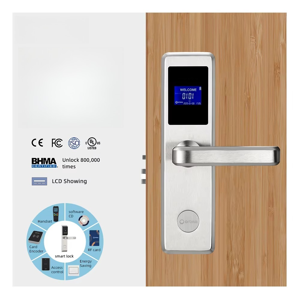 Hotel Lock Card System - Nowy, popularny zamek hotelowy RFID, elektroniczny,