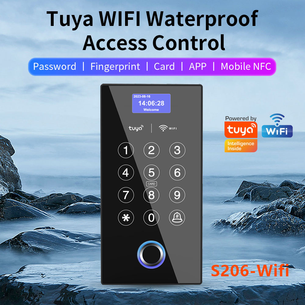 Door Access Control Keypad Rfid - Klawiatura kontroli dostępu z odciskiem palca,