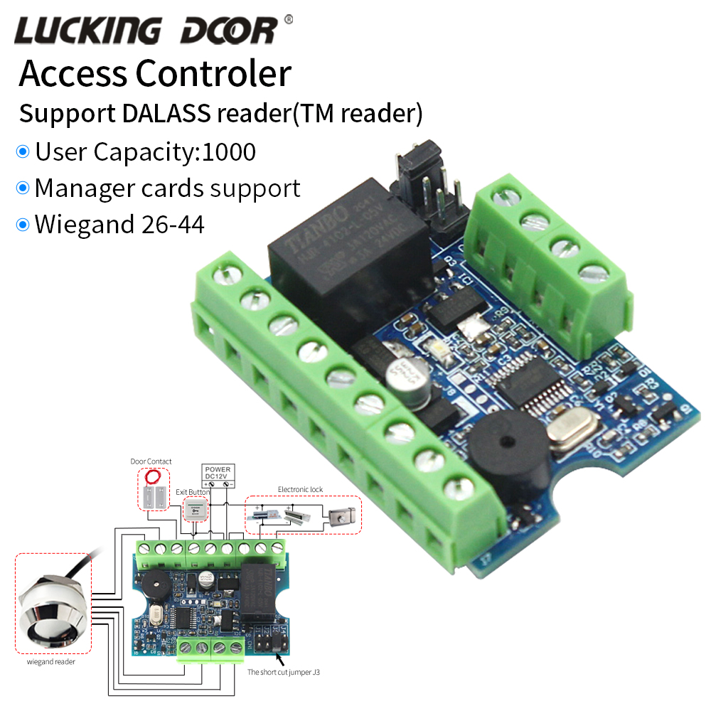 Access Control System Rfid Kit - Zestaw mini modułu przekaźnikowego do kontroli