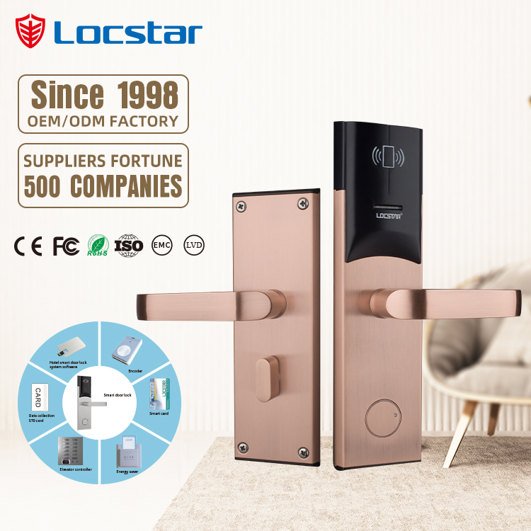 Hotel Lock Card System - Enkoder kart OEM RFID, drewniany elektroniczny
