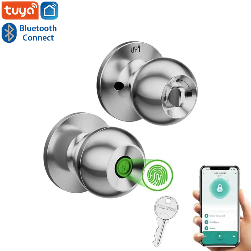 Bluetooth Tuya kontrola aplika – Fingerprint Access Control Door recenzja i cena