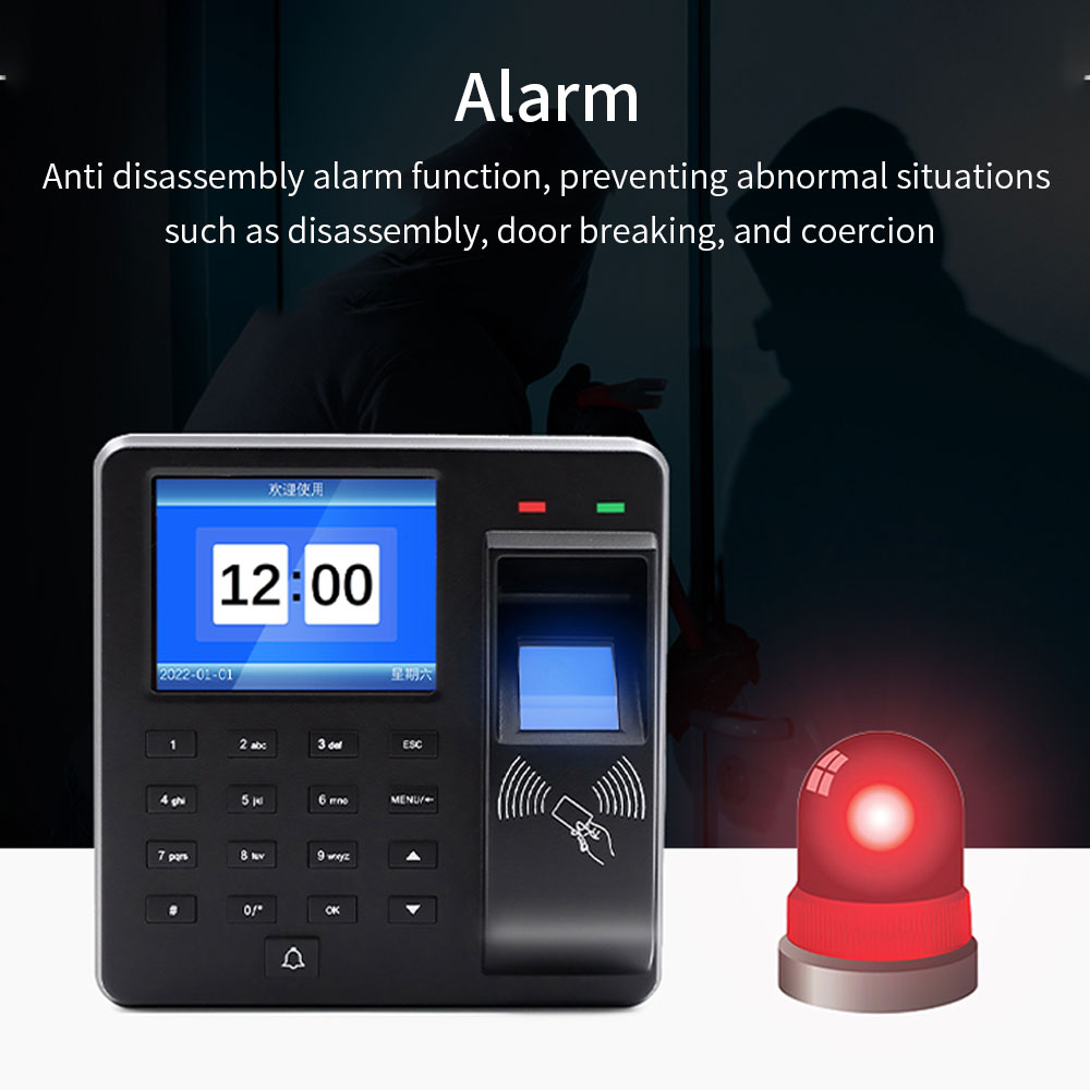 Biometryczny system obecności  – Biometric Time Attendance Machine recenzja i cena