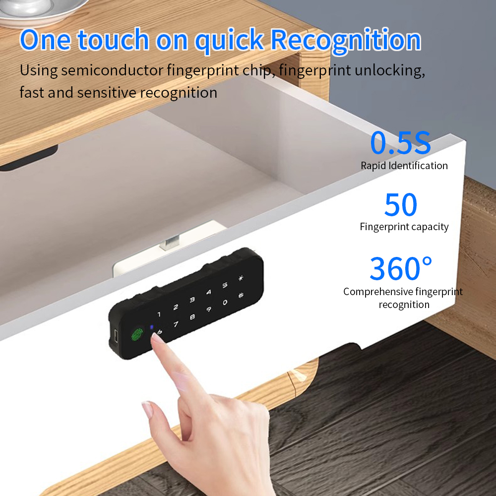 Tuya Bluetooth Inteligentna dr – Fingerprint Access Control Door recenzja i cena