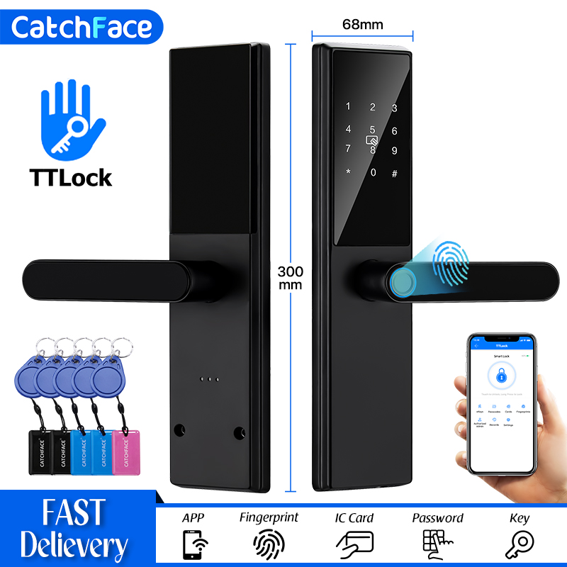 Zamek do drzwi z czytnikiem li – Fingerprint Access Control Door recenzja i cena