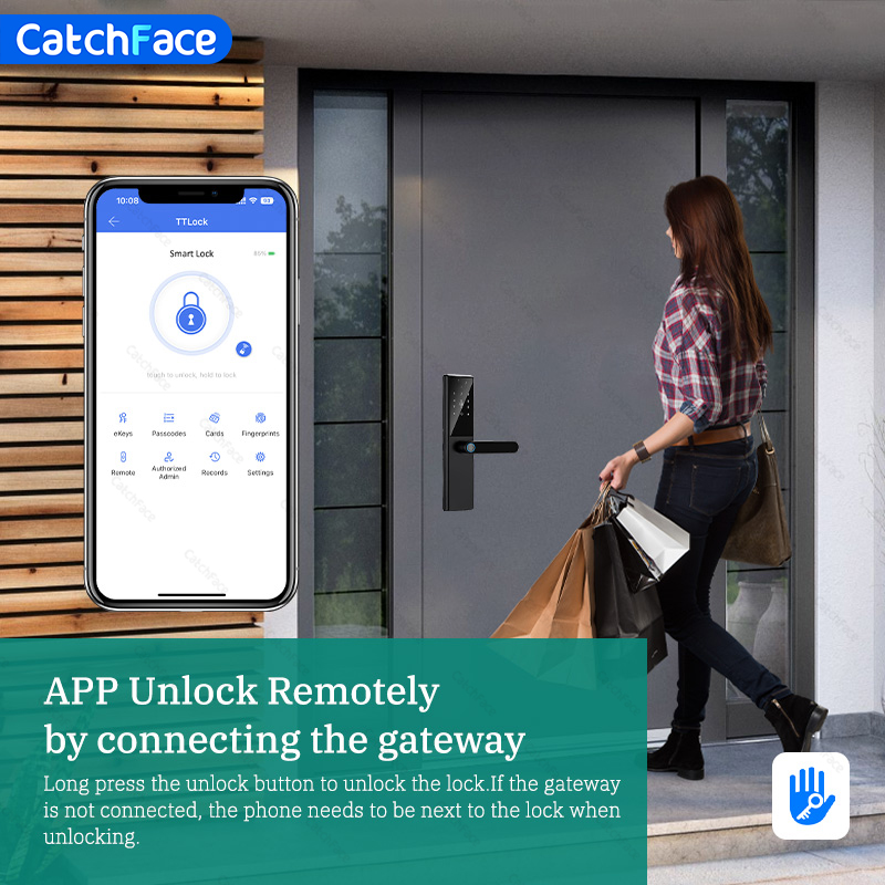 Zamek do drzwi z czytnikiem li – Fingerprint Access Control Door recenzja i cena