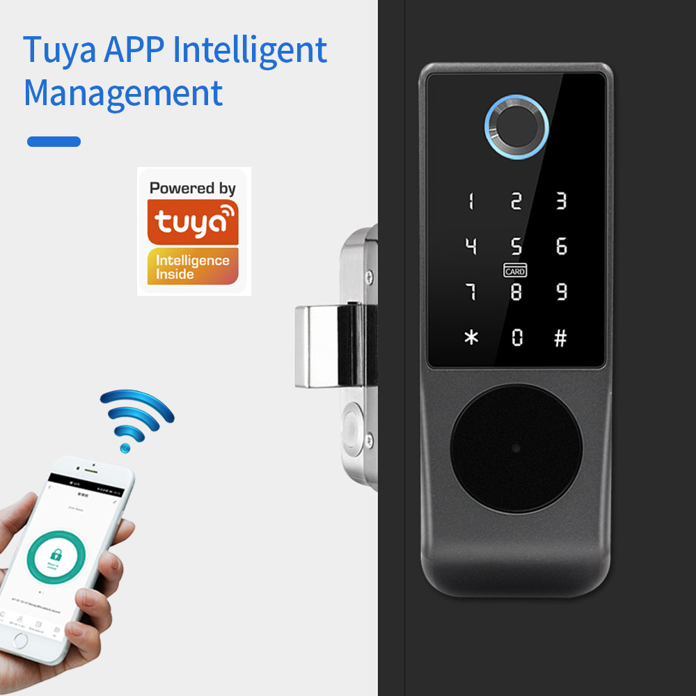 Inteligentny zamek do drzwi TU – Fingerprint Access Control Door recenzja i cena