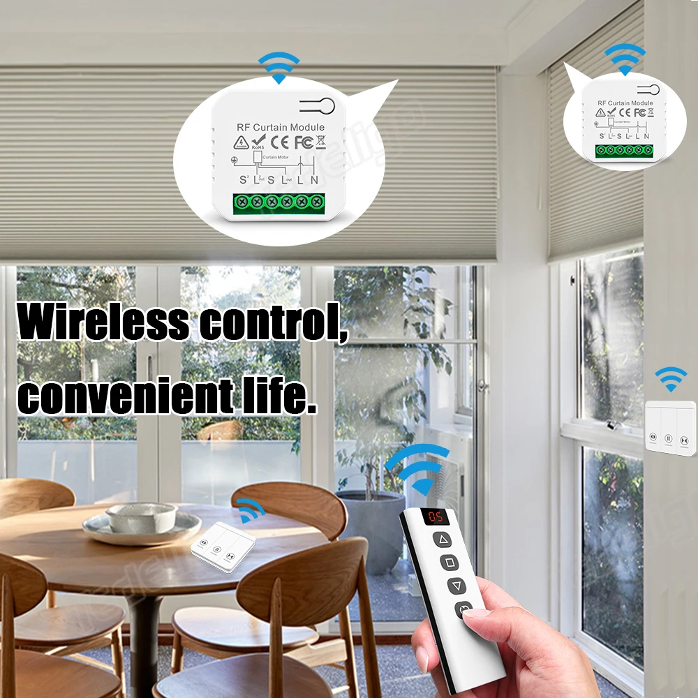 433 MHz RF Moduł przełącznika  – Turnstile Gate Access Control recenzja i cena