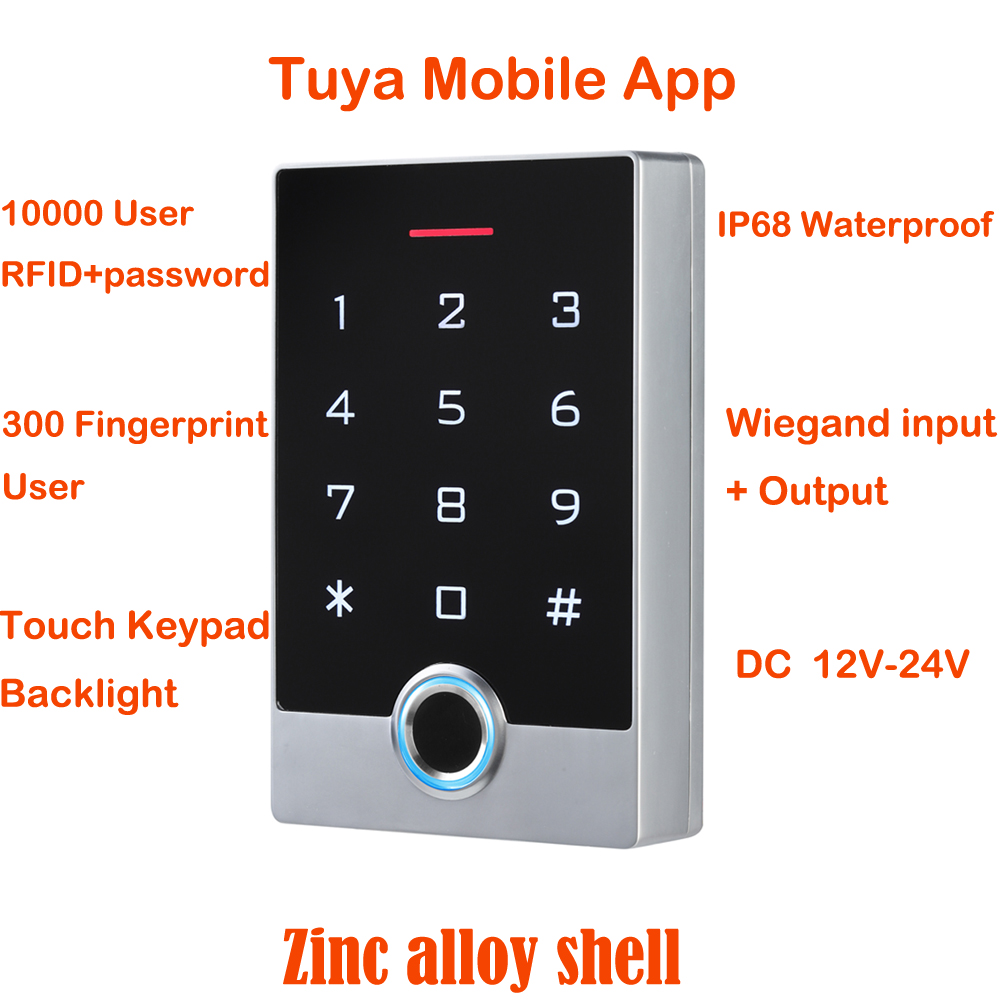 WIFI Tuya inteligentny zamek d – Door Access Control Keypad Rfid recenzja i cena