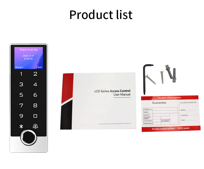 Obsługa aplikacji Tuya, WiFi,  – Door Access Control Keypad Rfid recenzja i cena