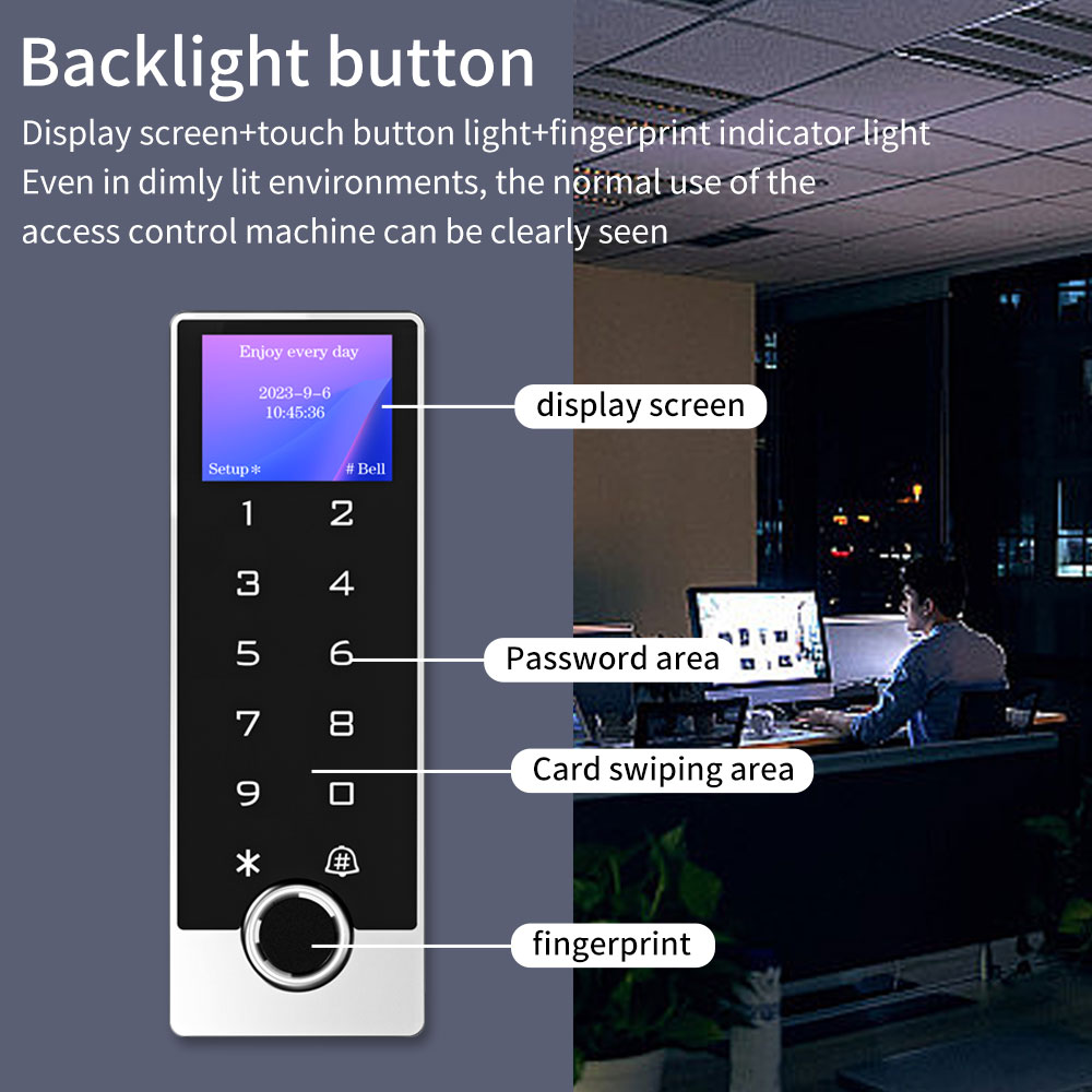 Obsługa aplikacji Tuya, WiFi,  – Door Access Control Keypad Rfid recenzja i cena
