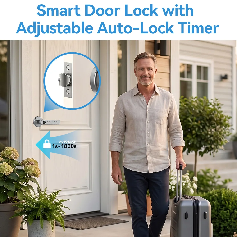 YFK Tuya – inteligentny zamek  – Door Access Control Keypad Rfid recenzja i cena