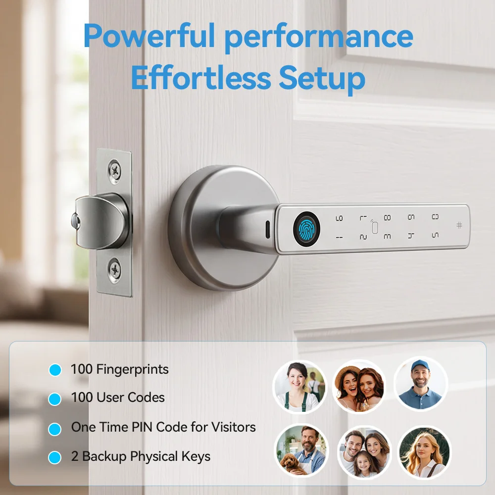 YFK Tuya – inteligentny zamek  – Door Access Control Keypad Rfid recenzja i cena