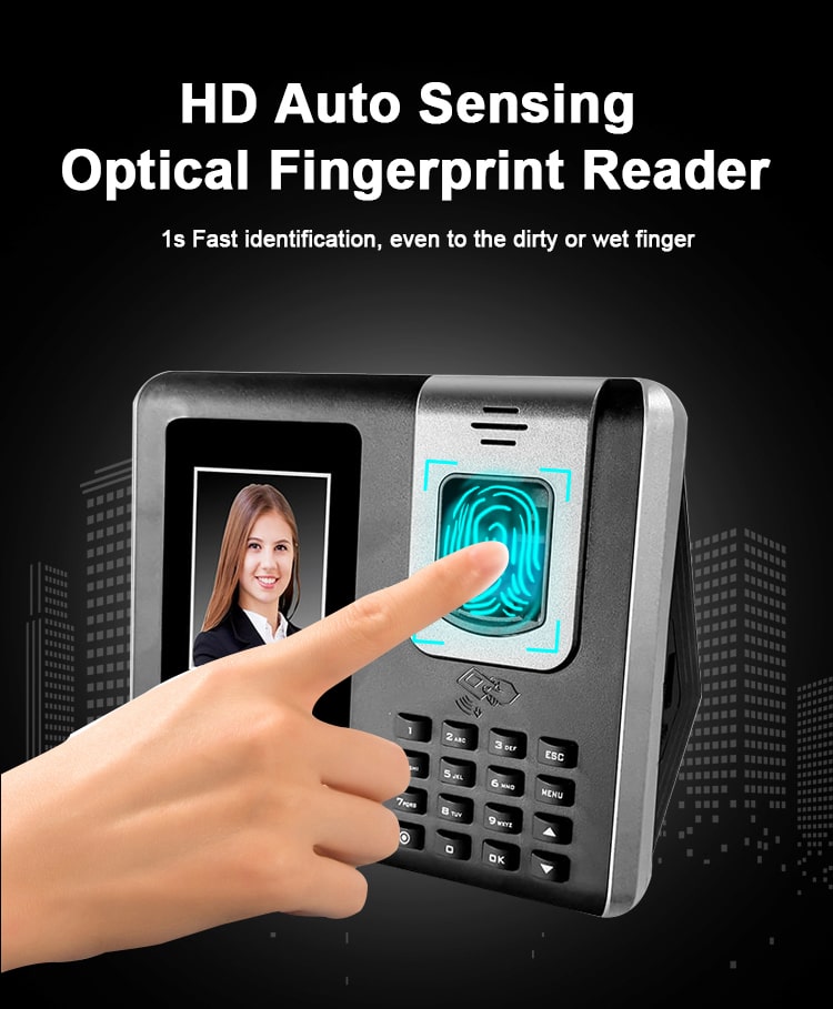 Dobry zegar chmurowy do rejest – Biometric Time Attendance Machine recenzja i cena