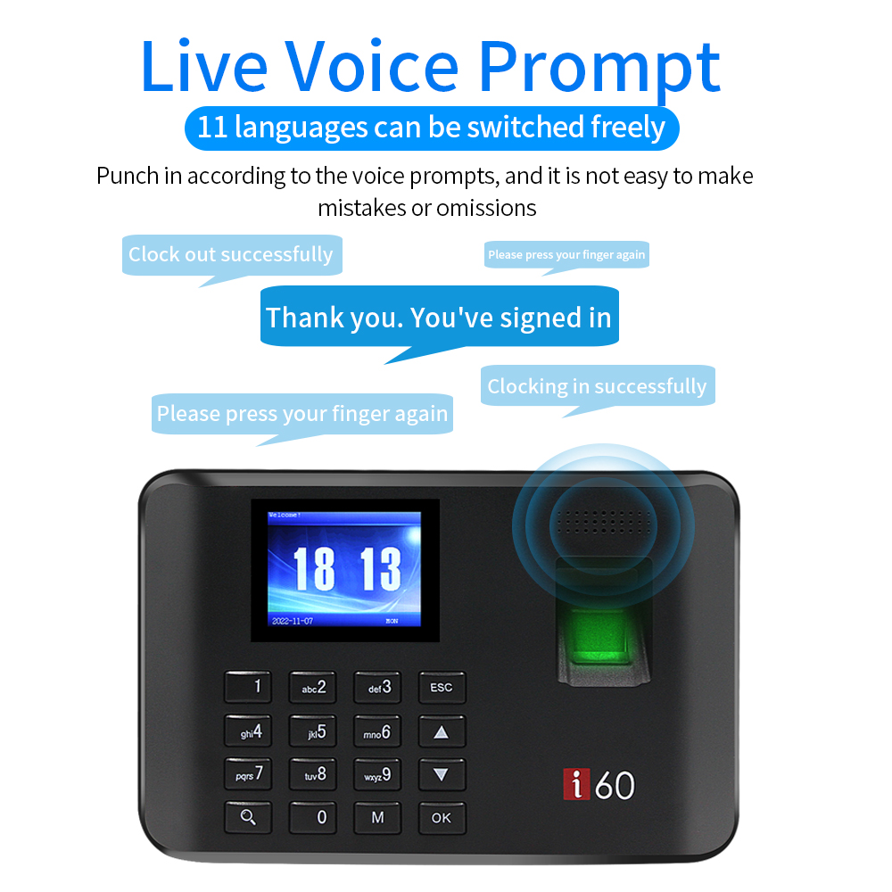 110 V-240 V RFID elektryczna k – Biometric Time Attendance Machine recenzja i cena