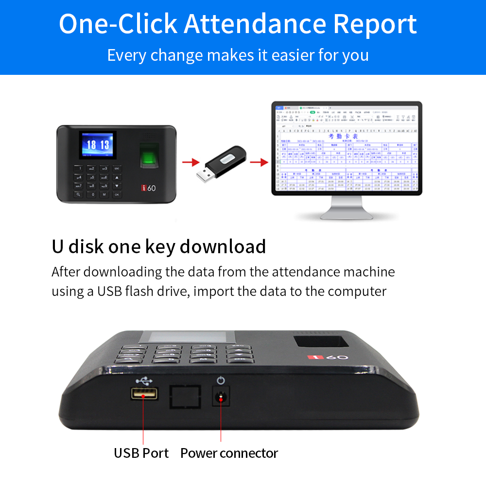 110 V-240 V RFID elektryczna k – Biometric Time Attendance Machine recenzja i cena