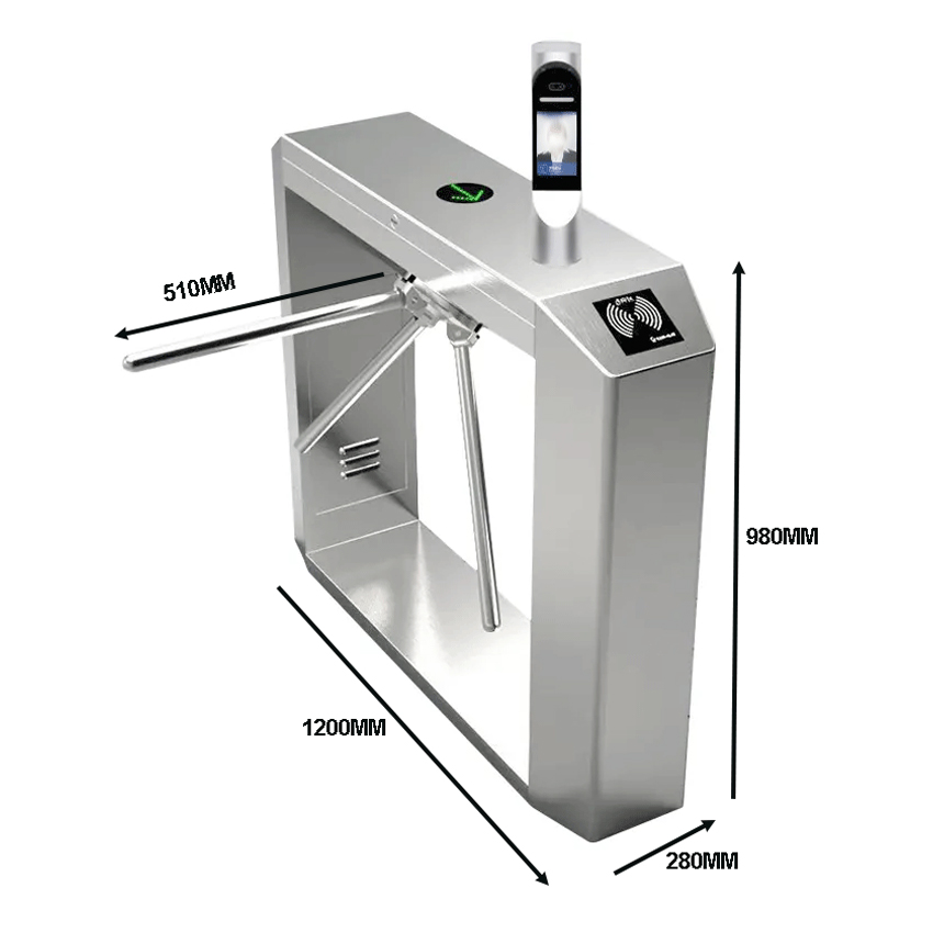 Wysokoprzepływowy, wysoki, obr – Turnstile Gate Access Control recenzja i cena