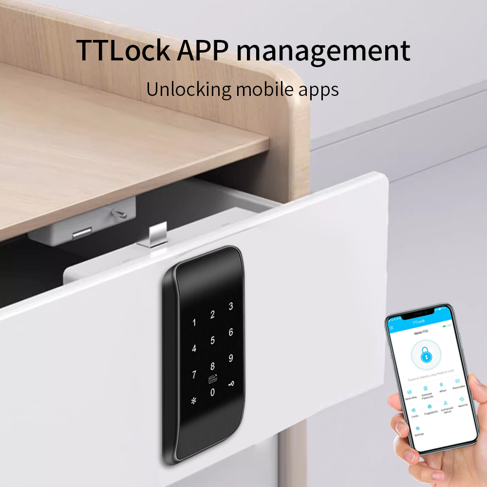 TTLOCK 13.56Mhz Blokada szufla – Fingerprint Access Control Door recenzja i cena