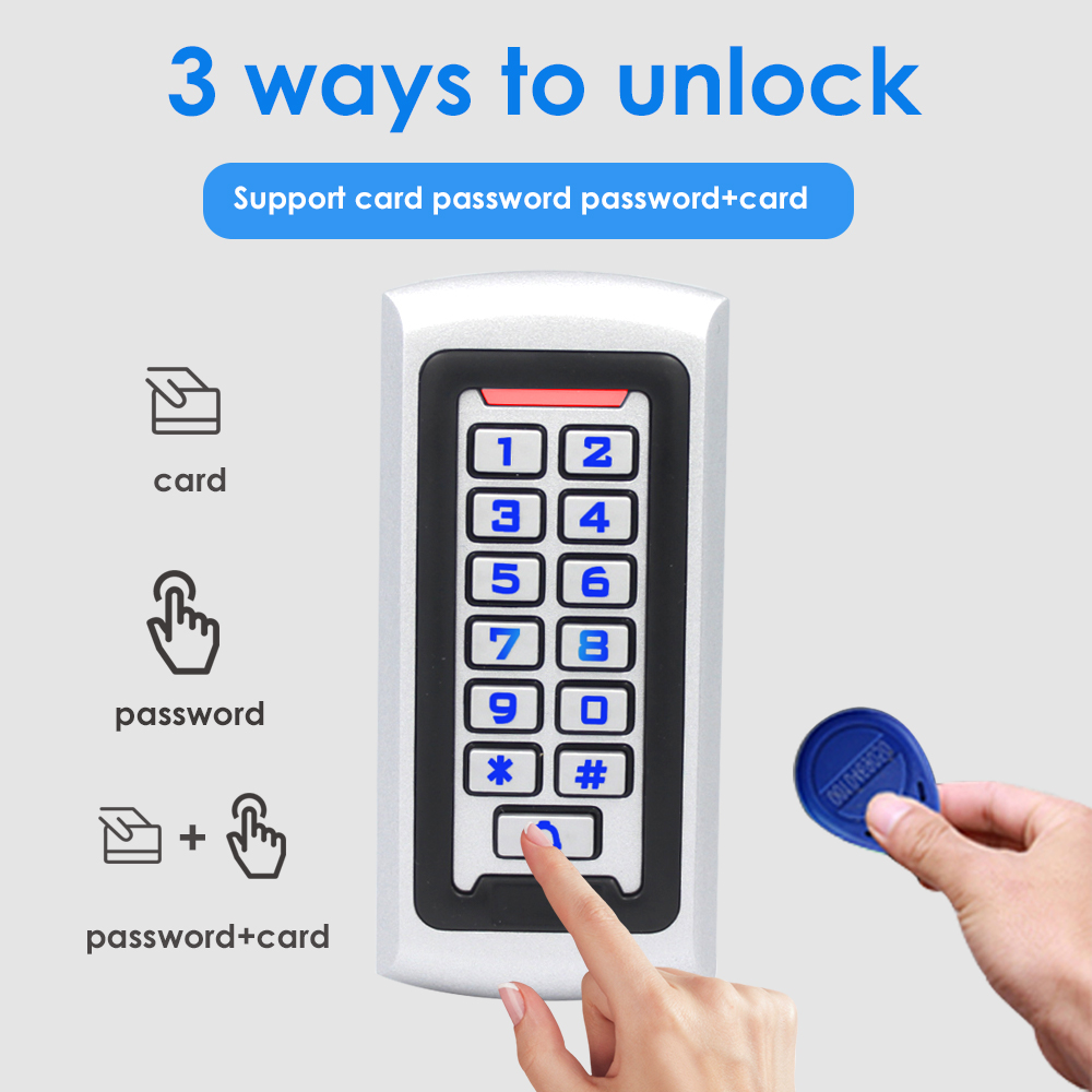 Samodzielny kontroler dostępu  – Door Access Control Keypad Rfid recenzja i cena