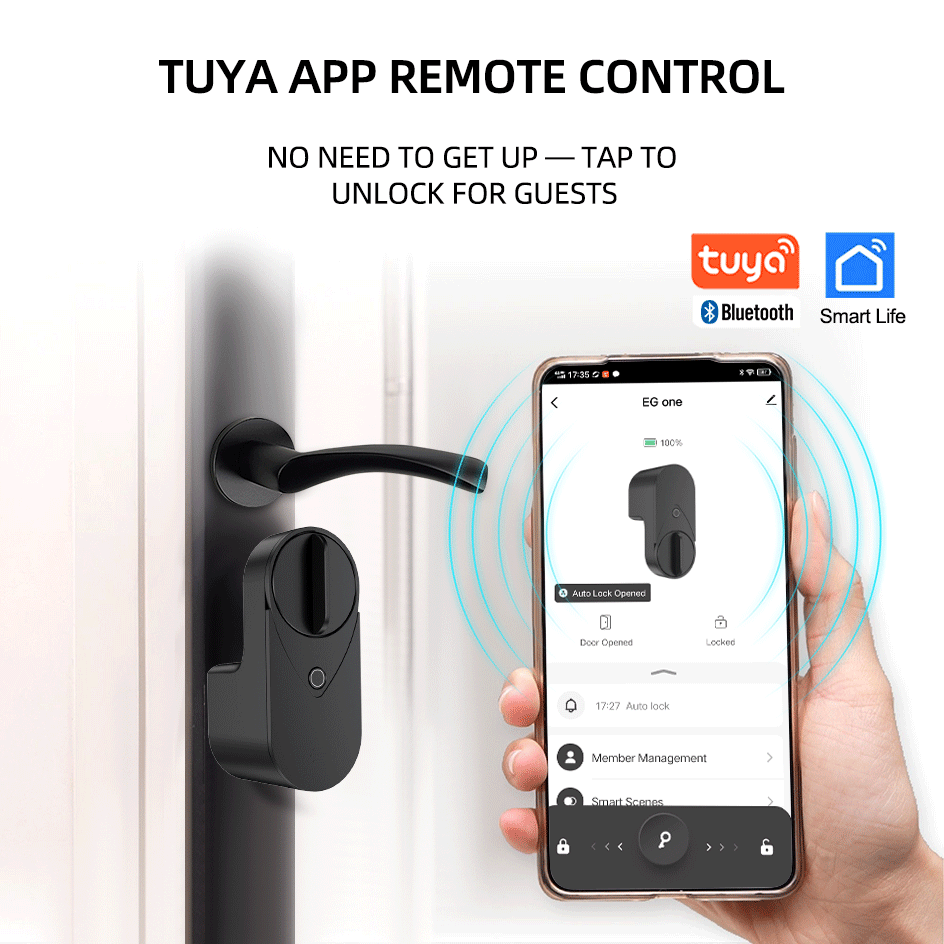 RAYKUBE EG One Tuya BLE Smart  – Fingerprint Access Control Door recenzja i cena