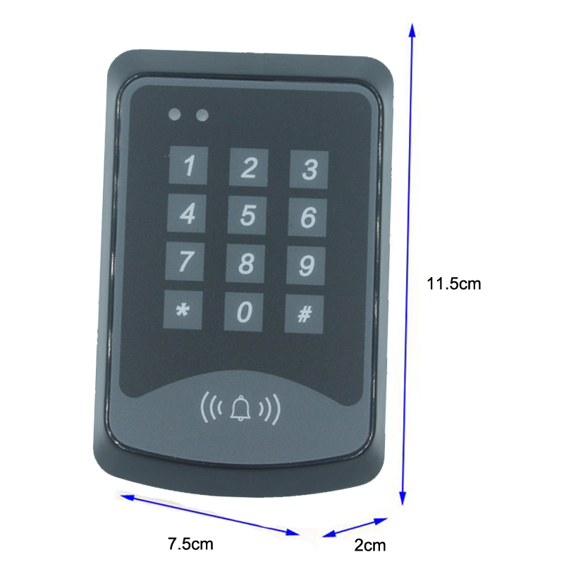 Klawiatura kontroli dostępu RF – Access Control System Rfid Kit recenzja i cena
