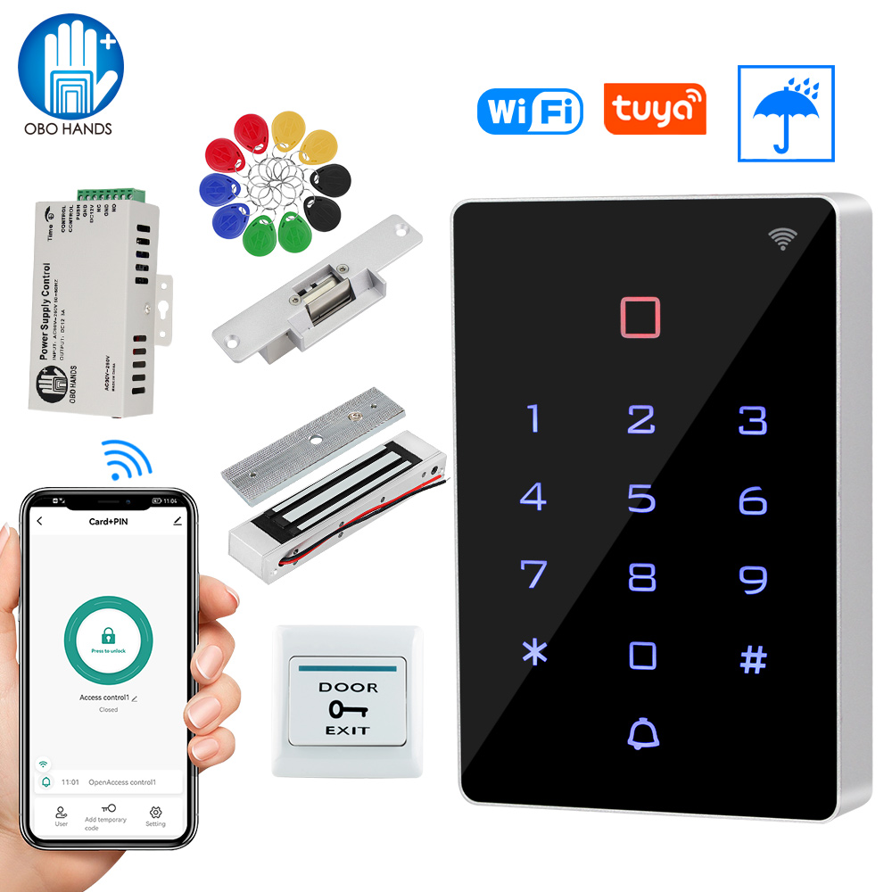 WiFi Tuya APP kontrola dostępu – Door Access Control Keypad Rfid recenzja i cena