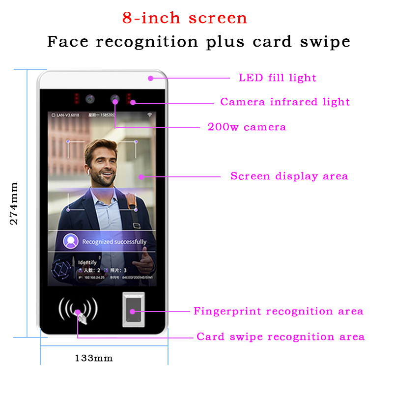 System kontroli dostępu z wyko – Face Recognition Access Control Terminal recenzja i cena